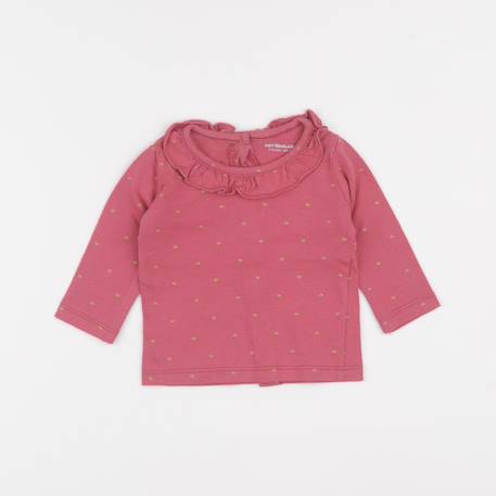 Tee-shirt - 3 mois Rose 1 - vertbaudet enfant 