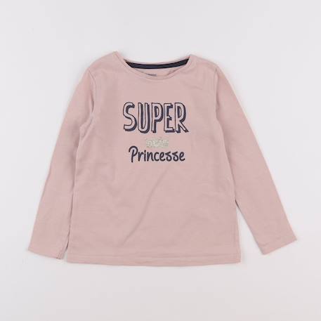 Tee-shirt - 4 ans Rose 1 - vertbaudet enfant 