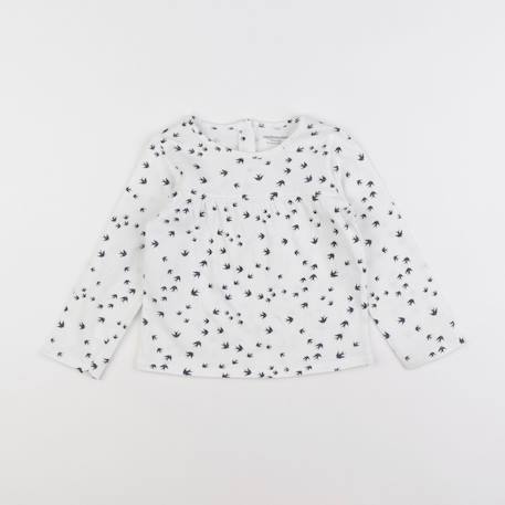 Tee-shirt - 18 mois Blanc 1 - vertbaudet enfant 