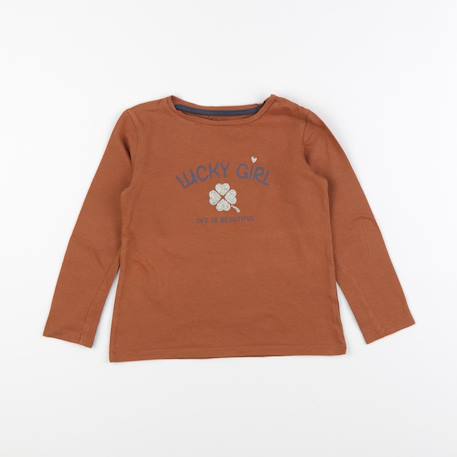 Tee-shirt - 3 ans Marron 1 - vertbaudet enfant 