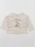 Tee-shirt - 6 mois Beige 1 - vertbaudet enfant 