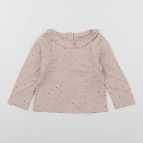 Tee-shirt - 12 mois Rose 1 - vertbaudet enfant 