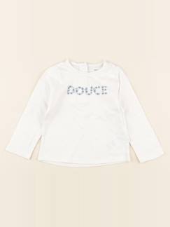 Seconde main-Fille-T-shirt, sous pull-Tee-shirt - 12 mois