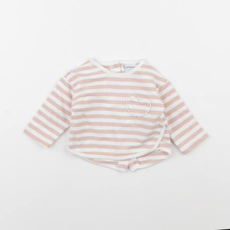 Tee-shirt - 3 mois Rose 1 - vertbaudet enfant 