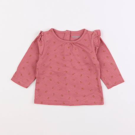 Tee-shirt - 3 mois Rose 1 - vertbaudet enfant 
