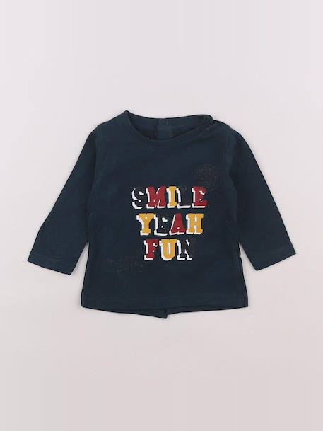 Tee-shirt - 3 mois Vert 1 - vertbaudet enfant 
