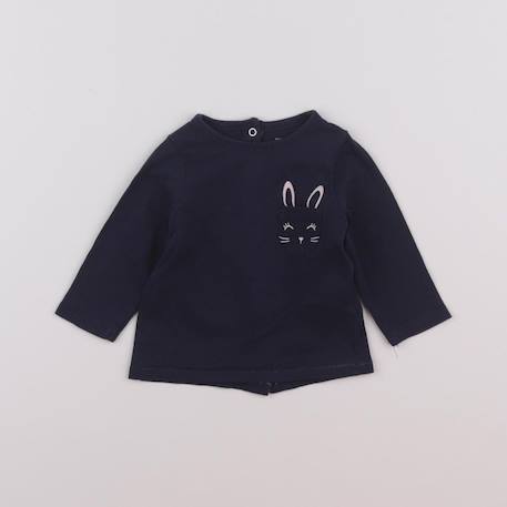 Tee-shirt - 3 mois Bleu 1 - vertbaudet enfant 