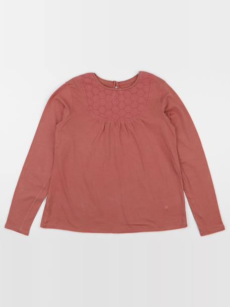 Tee-shirt - 12 ans Rose 1 - vertbaudet enfant 
