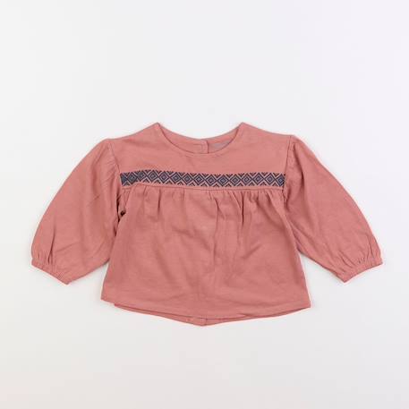 Tee-shirt - 9 mois Rose 1 - vertbaudet enfant 