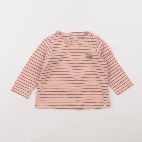 Tee-shirt - 9 mois Rose 1 - vertbaudet enfant 