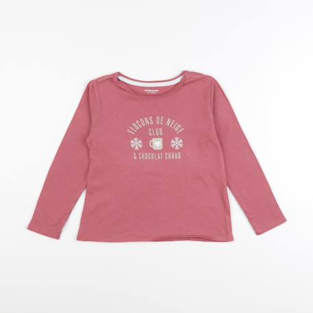 Tee-shirt - 4 ans Rose 1 - vertbaudet enfant 