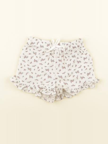 Short - 12 mois Blanc 1 - vertbaudet enfant 