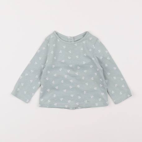 Tee-shirt - 3 mois Bleu 1 - vertbaudet enfant 