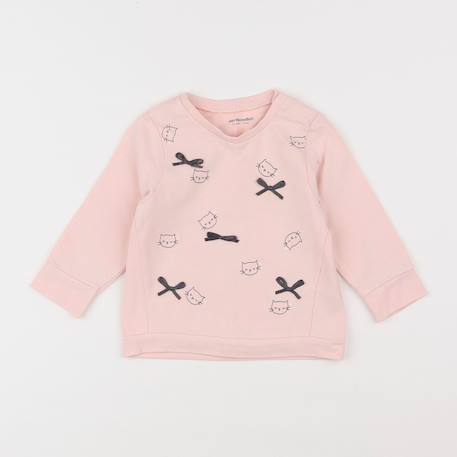 Tee-shirt - 12 mois Rose 1 - vertbaudet enfant 
