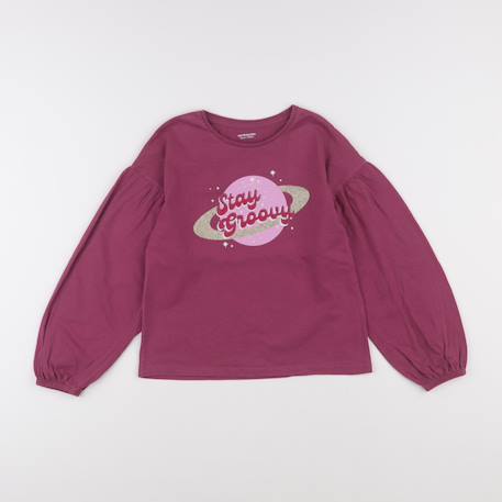 Tee-shirt - 8 ans Violet 1 - vertbaudet enfant 