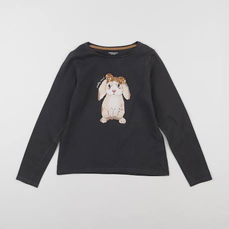 Tee-shirt - 8 ans Gris 1 - vertbaudet enfant 