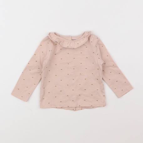 Tee-shirt - 6 mois Rose 1 - vertbaudet enfant 