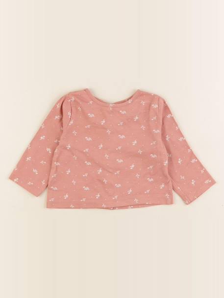Tee-shirt - 3 mois Rose 1 - vertbaudet enfant 