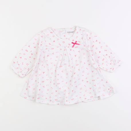 Tee-shirt - 9 mois Rose 1 - vertbaudet enfant 