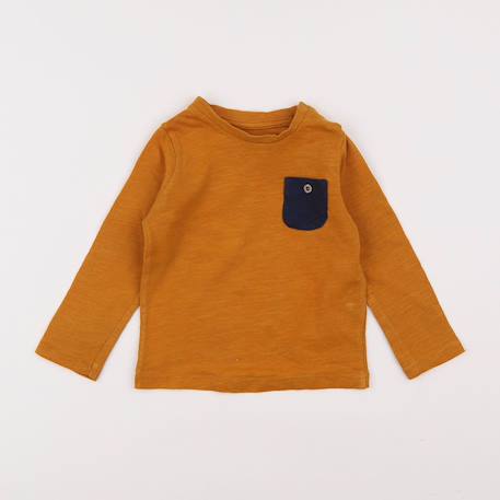 Tee-shirt - 6 mois Orange 1 - vertbaudet enfant 