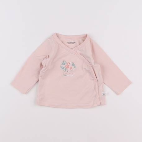 Tee-shirt - 3 mois Rose 1 - vertbaudet enfant 
