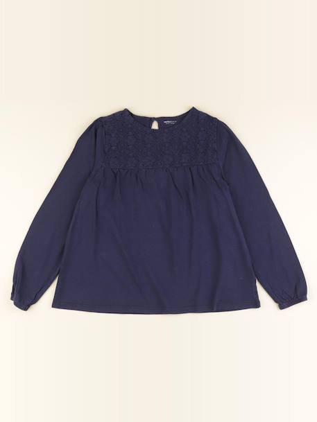 Tee-shirt - 12 ans Bleu 1 - vertbaudet enfant 