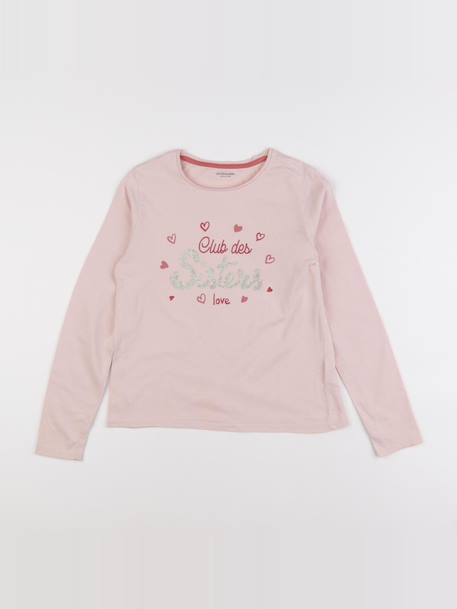 Tee-shirt - 10 ans Rose 1 - vertbaudet enfant 