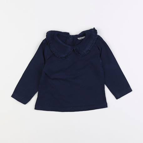 Tee-shirt - 12 mois Bleu 1 - vertbaudet enfant 