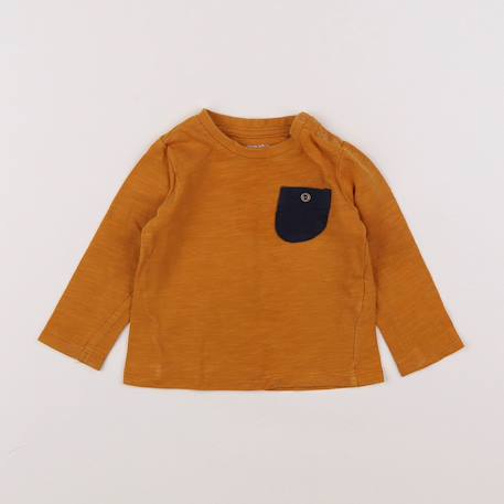 Tee-shirt - 6 mois Jaune 1 - vertbaudet enfant 