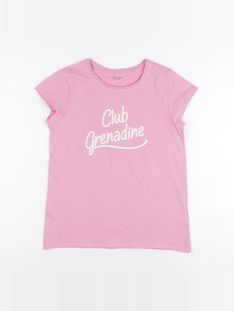 Tee-shirt - 12 ans Rose 1 - vertbaudet enfant 