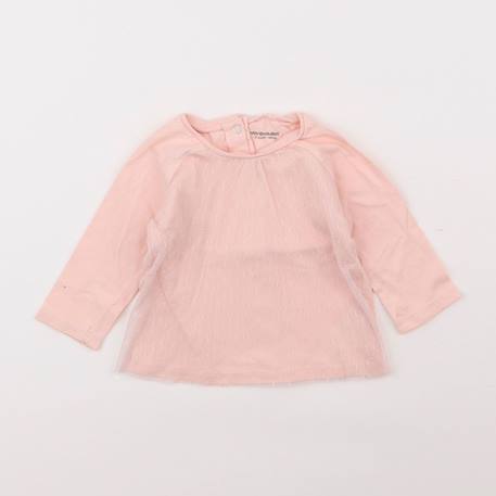 Tee-shirt - 3 mois Rose 1 - vertbaudet enfant 