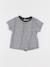 Tee-shirt - 6 mois Blanc, bleu 1 - vertbaudet enfant 