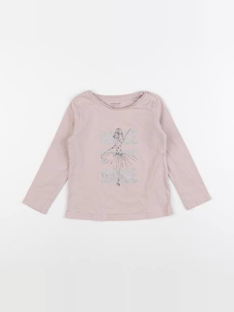 Tee-shirt - 3 ans Rose 1 - vertbaudet enfant 
