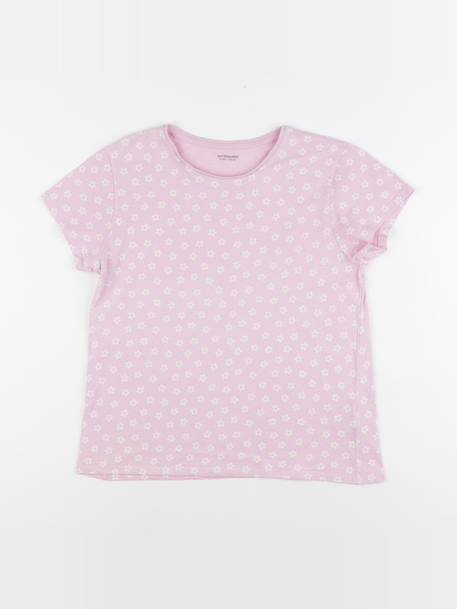 Tee-shirt - 12 ans Rose 1 - vertbaudet enfant 
