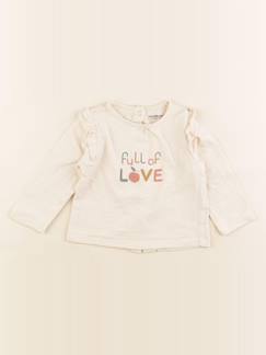 Seconde main-Fille-Tee-shirt - 9 mois