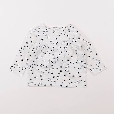 Tee-shirt - 6 mois Bleu 1 - vertbaudet enfant 