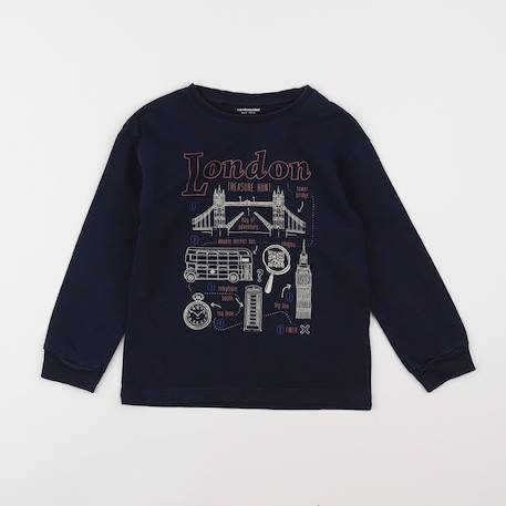Tee-shirt - 8 ans Bleu 1 - vertbaudet enfant 