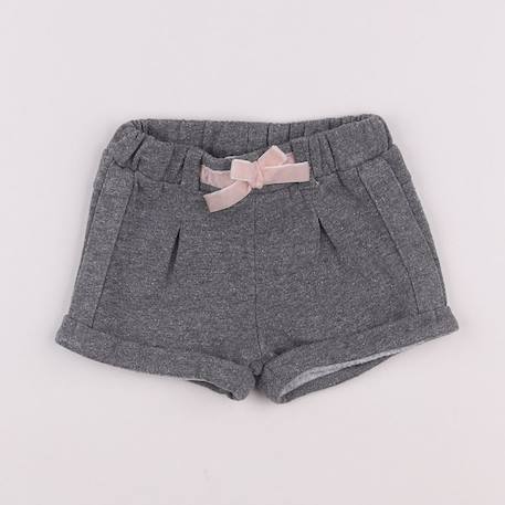 Short - 6 mois Gris 1 - vertbaudet enfant 