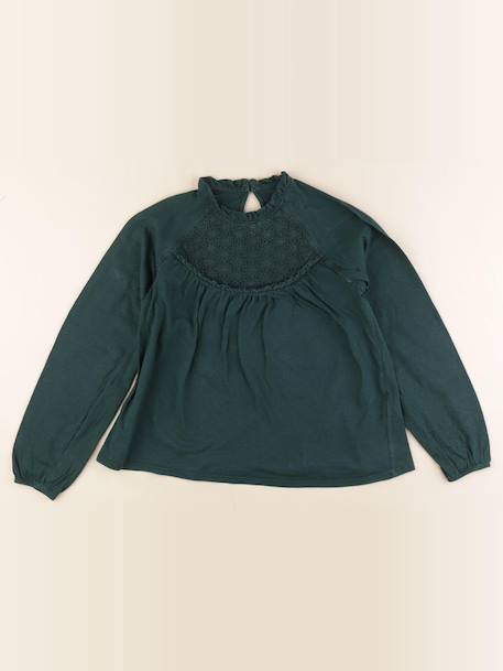 Tee-shirt - 10 ans Vert 1 - vertbaudet enfant 