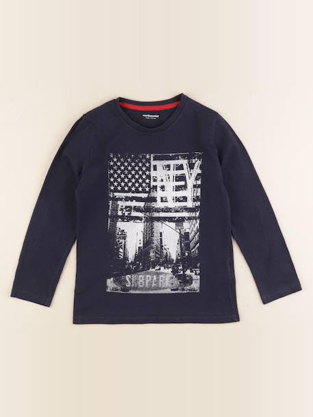 Tee-shirt - 6 ans Bleu 1 - vertbaudet enfant 
