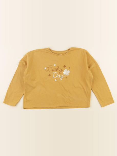 Tee-shirt - 6 ans Jaune 1 - vertbaudet enfant 