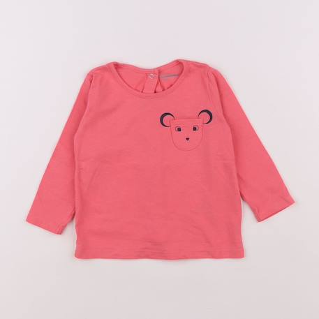 Tee-shirt - 9 mois Rose 1 - vertbaudet enfant 