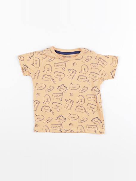 Tee-shirt - 6 mois Orange 1 - vertbaudet enfant 