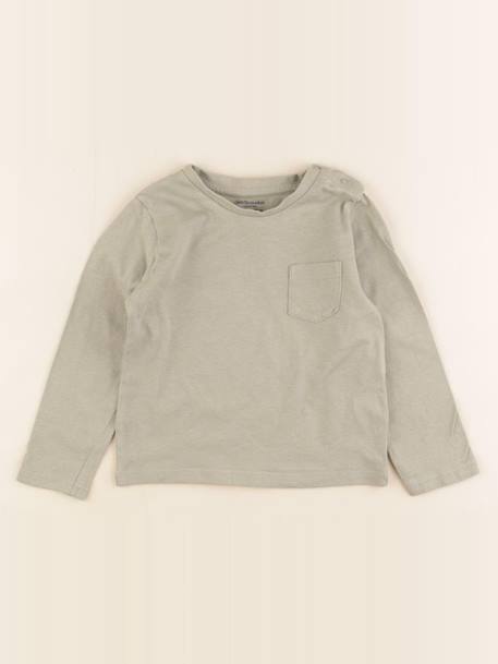 Tee-shirt - 24 mois Vert 1 - vertbaudet enfant 