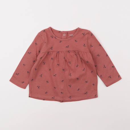 Tee-shirt - 6 mois Rose 1 - vertbaudet enfant 
