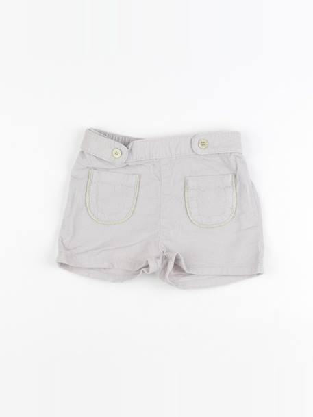 Short - 24 mois Gris, or 1 - vertbaudet enfant 