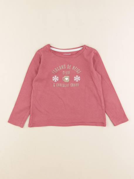 Tee-shirt - 3 ans Rose 1 - vertbaudet enfant 