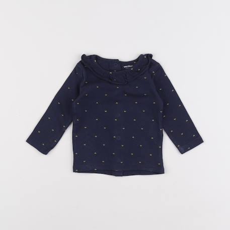 Tee-shirt - 3 mois Bleu 1 - vertbaudet enfant 