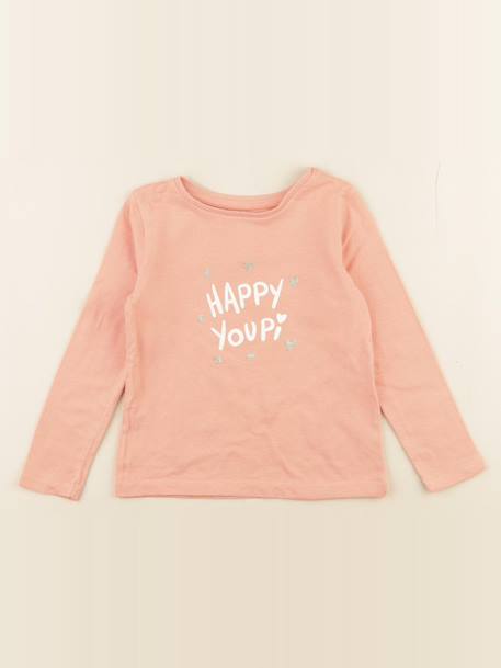 Tee-shirt - 3 ans Orange 1 - vertbaudet enfant 