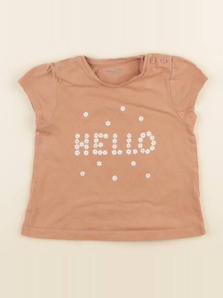Tee-shirt - 18 mois Marron 1 - vertbaudet enfant 
